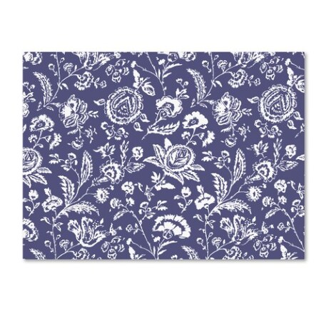 Trademark Fine Art Color Bakery 'Toile Fabrics X' Canvas Art, 18x24 ALI4448-C1824GG